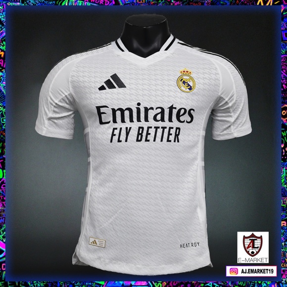 NWT Kylian Mbappe Real Madrid Home Jersey Season 24/25 (Player Version) - Picture 2 of 4